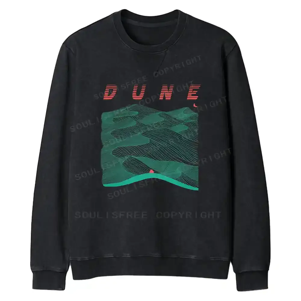 Sands Of Synchronicity Fit Washed Sweatshirt