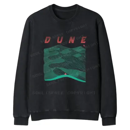 Sands Of Synchronicity Fit Washed Sweatshirt