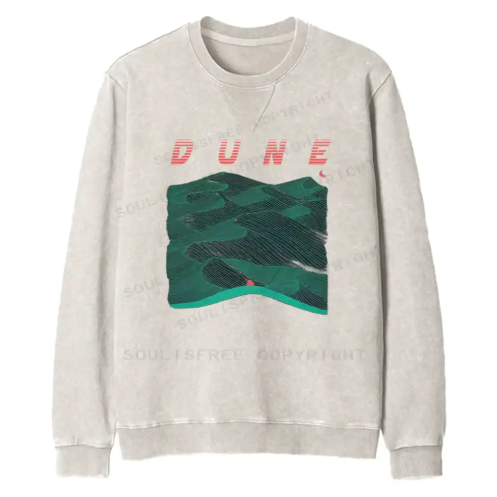 Sands Of Synchronicity Fit Washed Sweatshirt