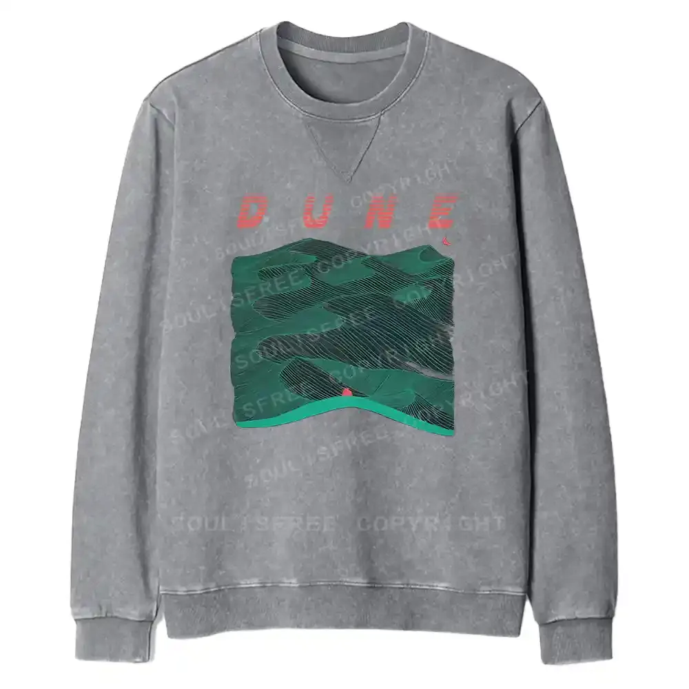 Sands Of Synchronicity Fit Washed Sweatshirt