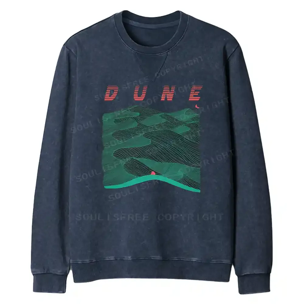 Sands Of Synchronicity Fit Washed Sweatshirt