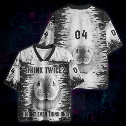 Soulisfree Think Twice? I Don’t Even Think Once Mesh Jersey