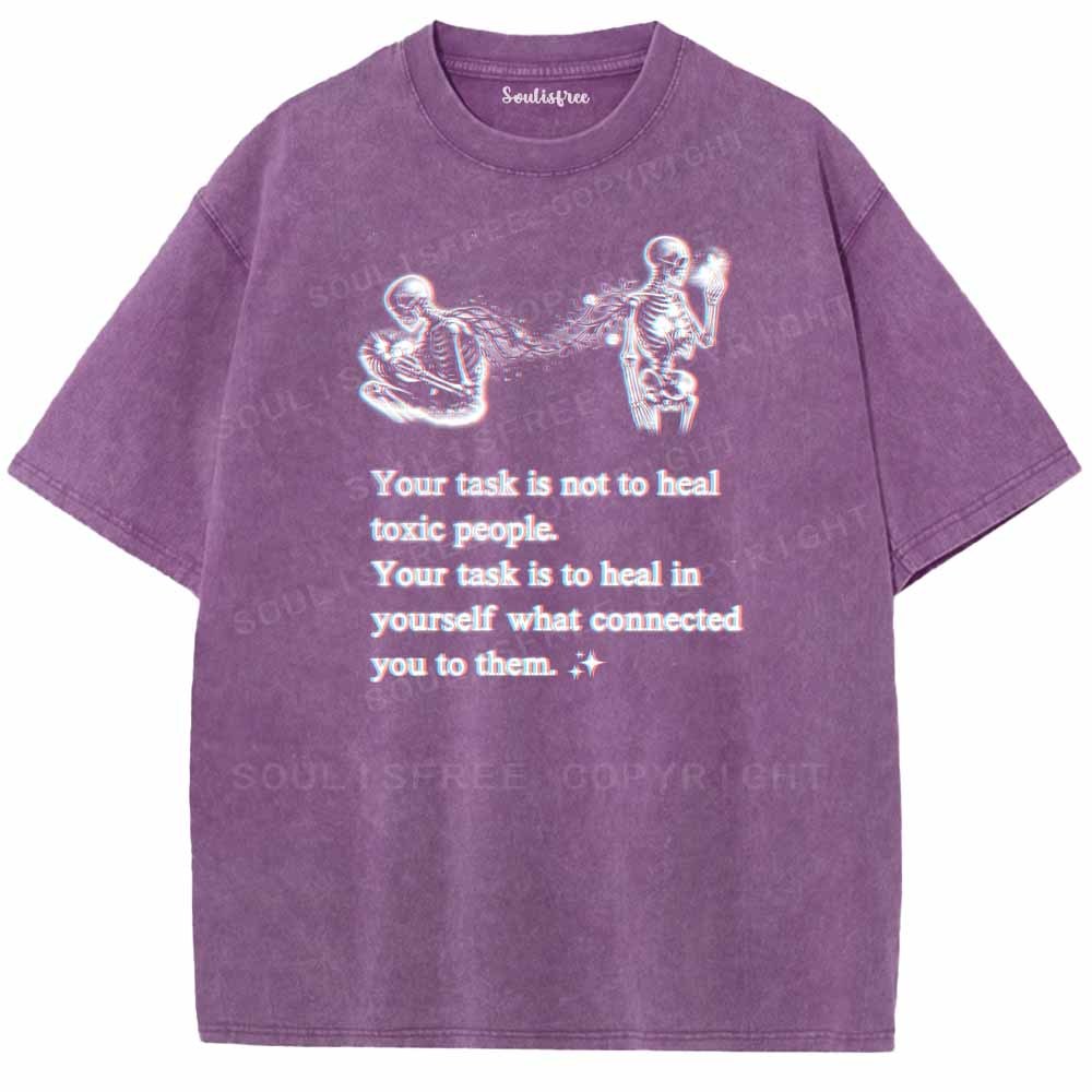 Soulisfree  HEAL IN YOURSELF Washed Tee
