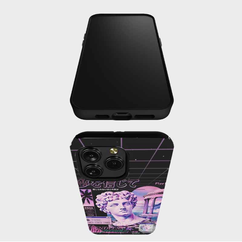 Soulisfree Vaporwave Statue  Matte Phone Case