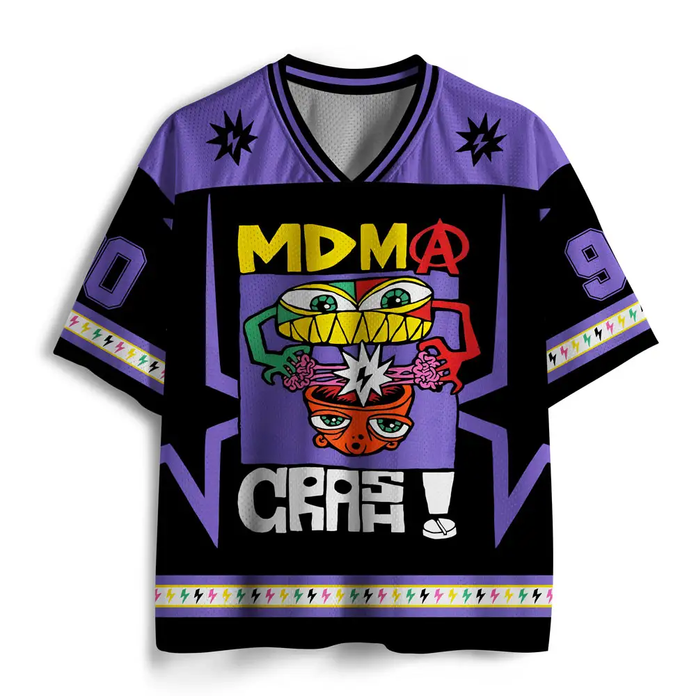 Personalized Mdma Crash Mesh Jersey