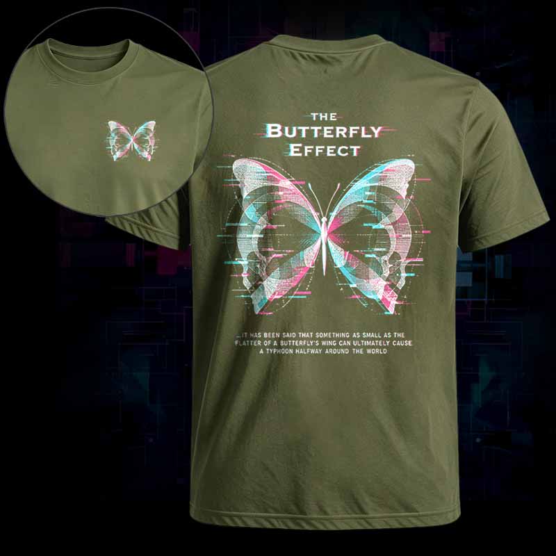 Soulisfree Digital Butterfly Effect Classic Tee