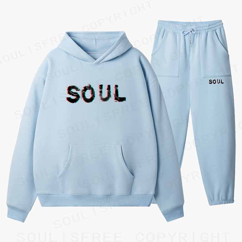 Soulisfree SOUL Cotton Fleece Hoodie Set