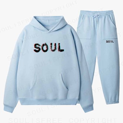 Soulisfree SOUL Cotton Fleece Hoodie Set