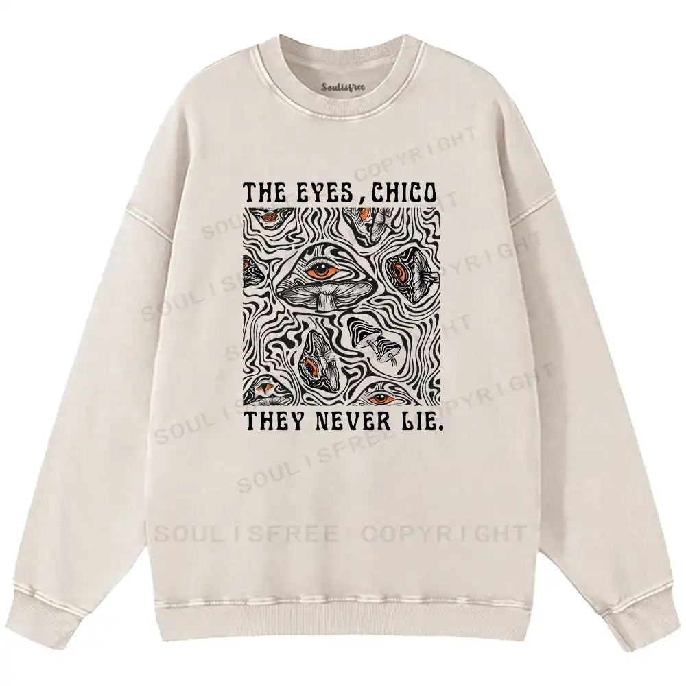 Careful Planning Washed Sweatshirts