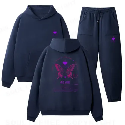 Gods Living Among Us Fleece Hoodie Set