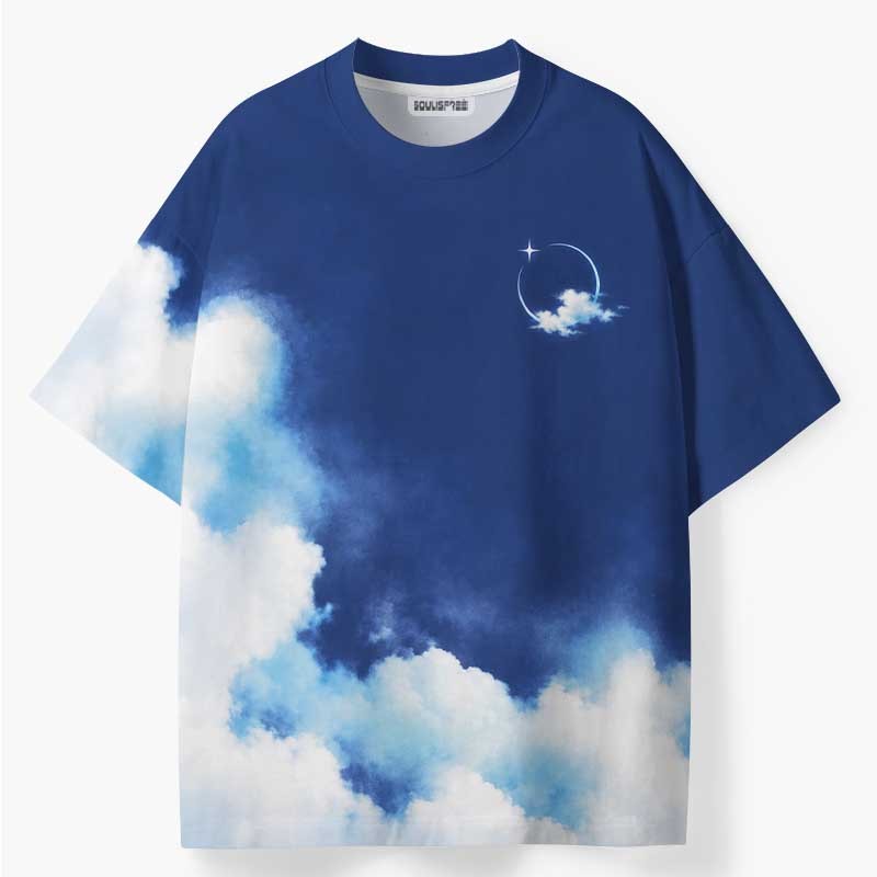Soulisfree Beyond The Clouds ECO‑PERF Graphic Tee