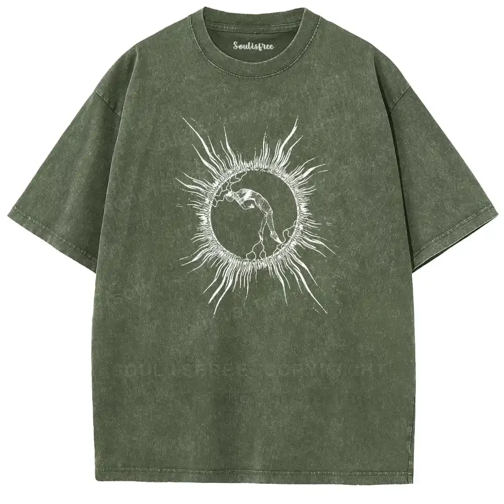 Solar Disc Spirit Washed T-shirt