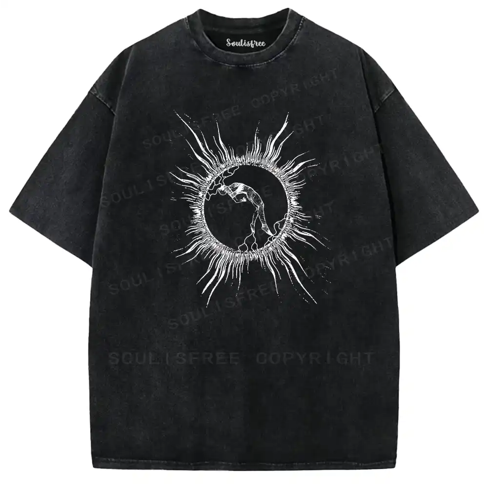 Solar Disc Spirit Washed T-shirt