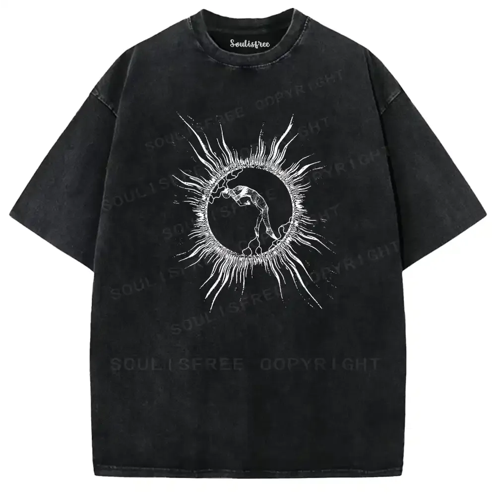 Solar Disc Spirit Washed T-shirt
