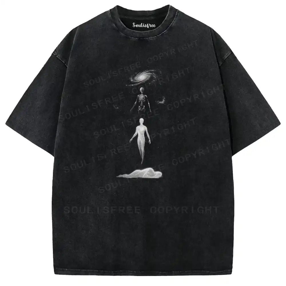 Spiritual Ascension Washed T-shirt