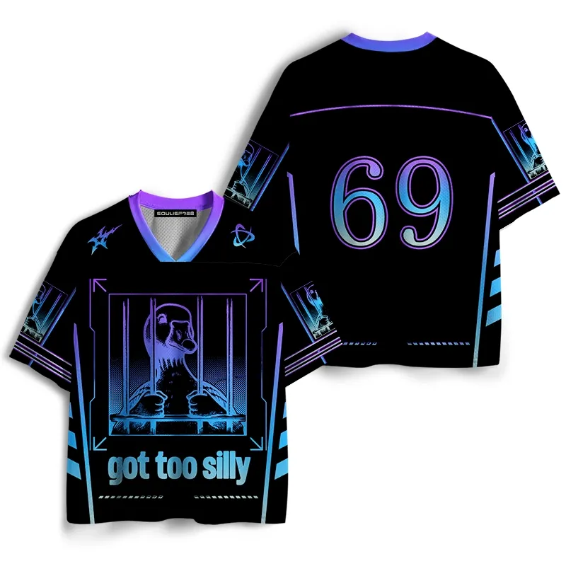 Soulisfree Got Too Silly Mesh Jersey