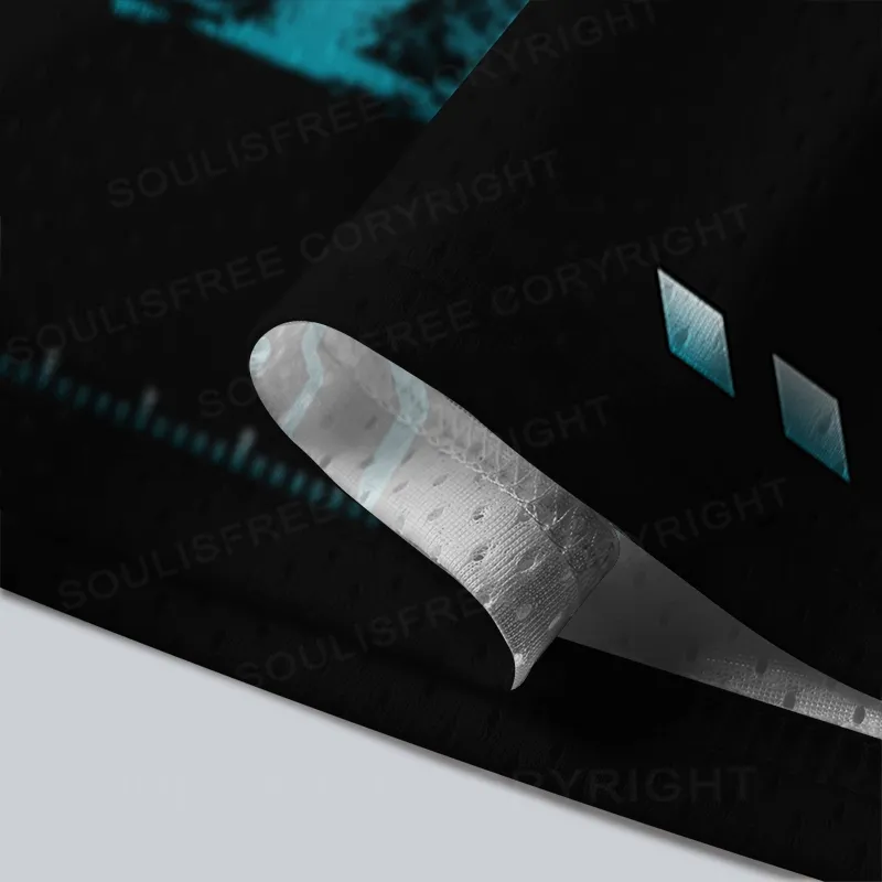 Soulisfree Cyber Soul Drop Mesh Jersey