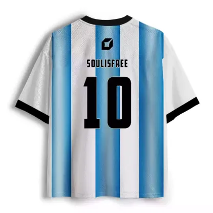 Soulisfree Celestial Stripes Mesh Jersey