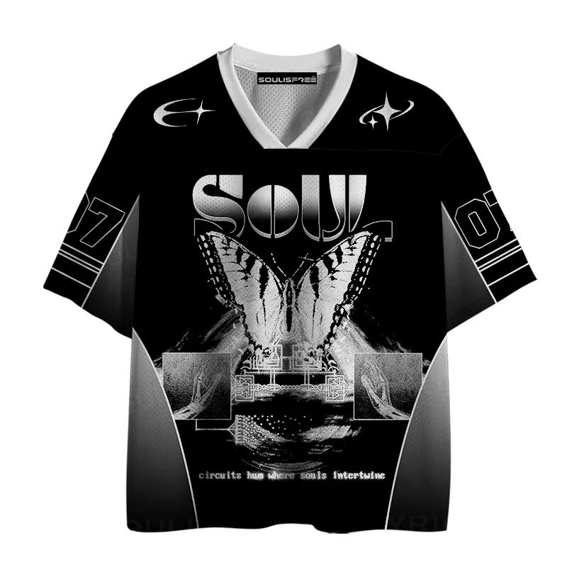 Designed Soulisfree Third Eye – Cosmic Awareness Mesh Jersey