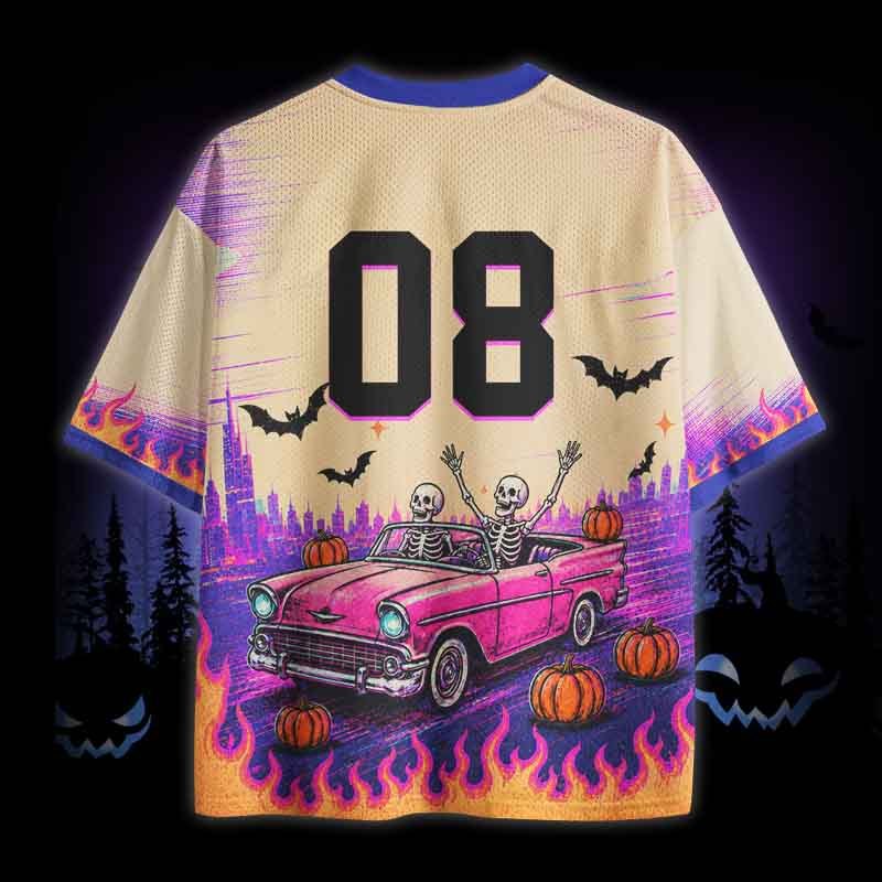 Soulisfree Getting Spooky Mesh Jersey