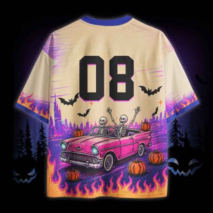 Soulisfree Getting Spooky Mesh Jersey