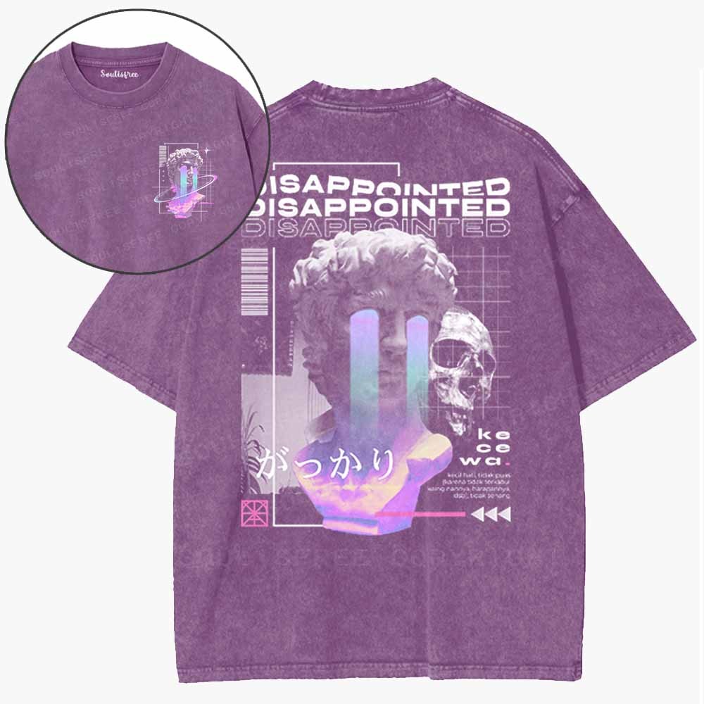Soulisfree Glitched Emotions Washed Tee