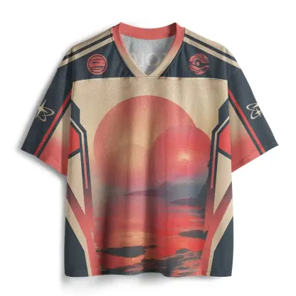 Celestial Sunset Mesh Jersey