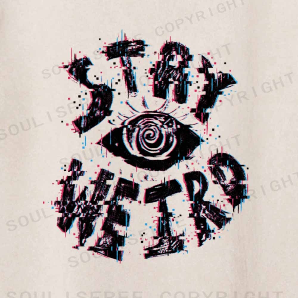 Soulisfree STAY WEIRD Washed Tee