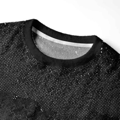Soulisfree Spooked Cat Fuzzy Crewneck Sweater
