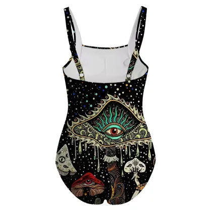 Soulisfree The Eyes of Nature One‑Piece Swimsuit