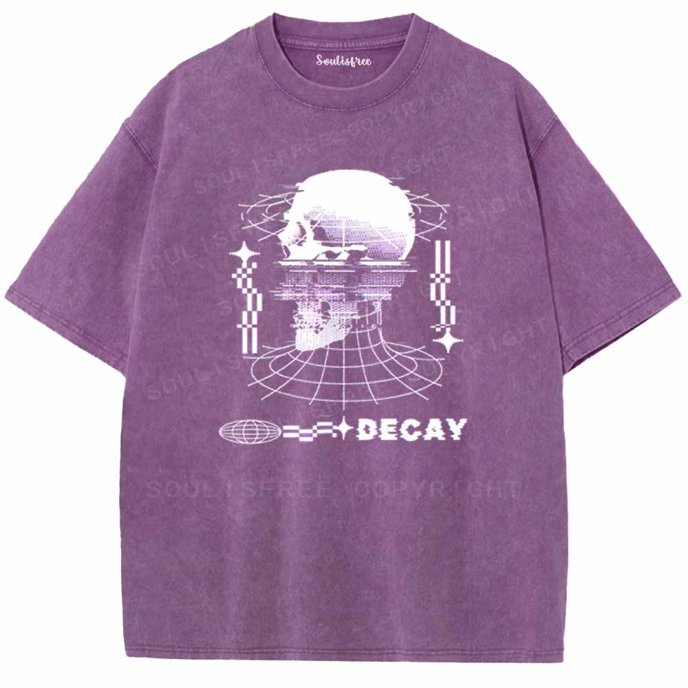 Soulisfree  DECAY Washed Tee