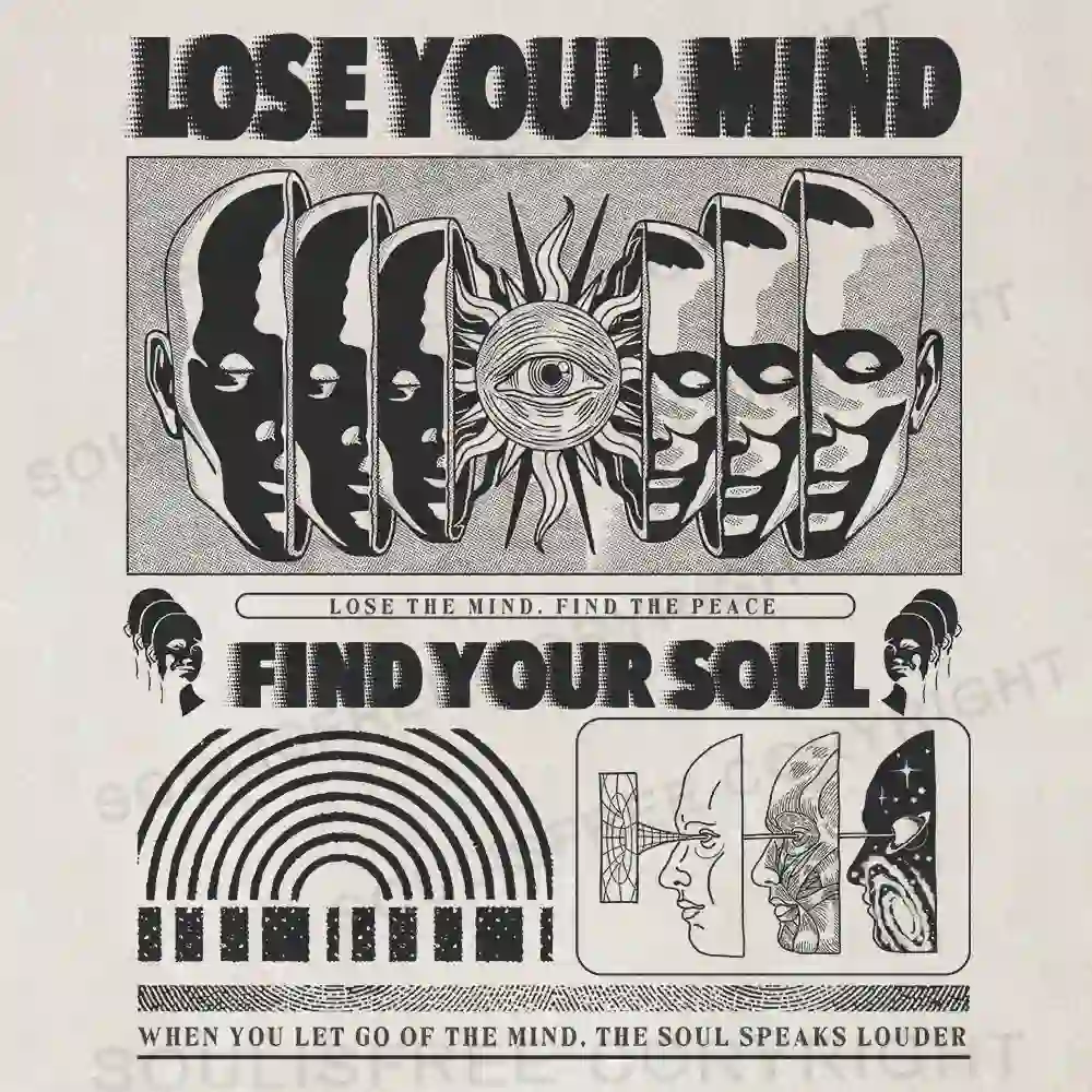 Lose Mind, Find Soul Washed Tank Tops