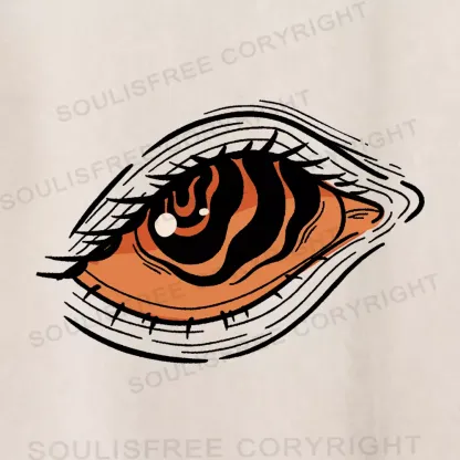 The Eyes Chico . They Never Lie 1 Washed Shorts