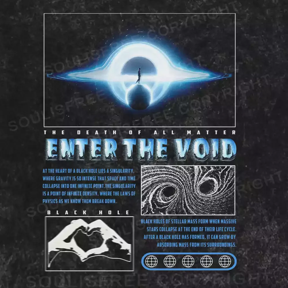 Chasing the Void Washed Space T-shirt