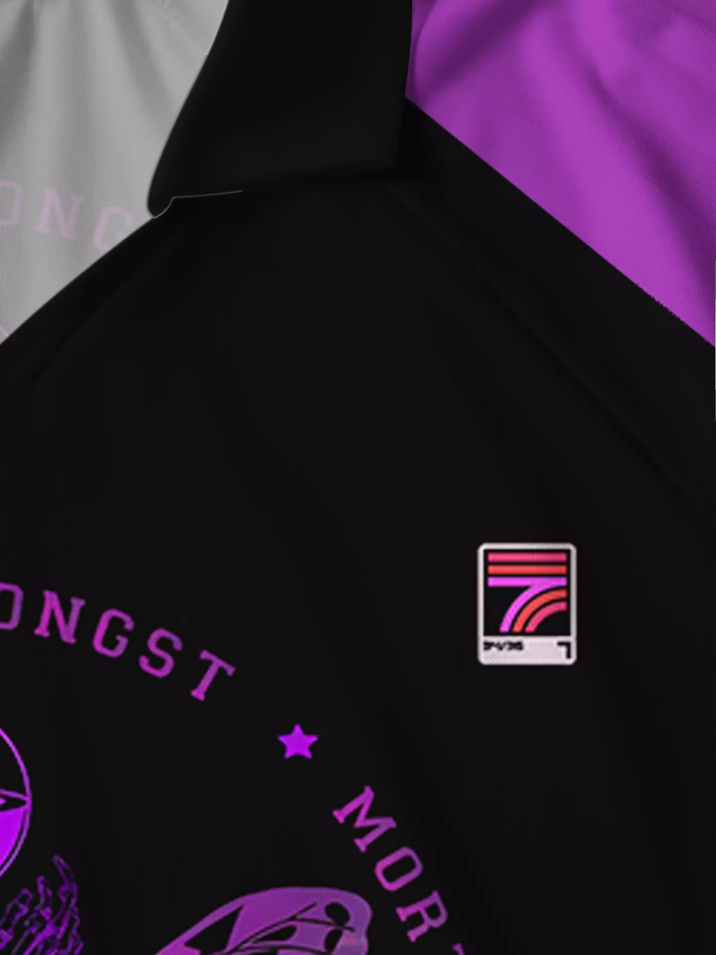 Gods Living Among Us Long Sleeve Polo Jersey