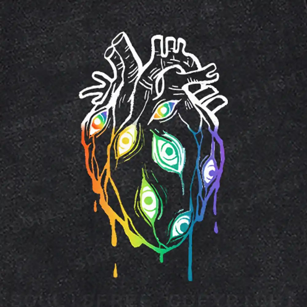 Eyes Within the Hear Washed Sweatshirts