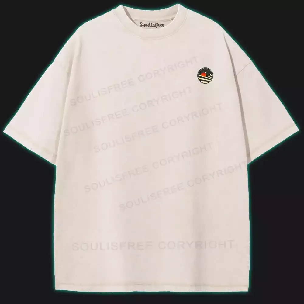 Love You To Black Hole And Back Washed Space T-shirt