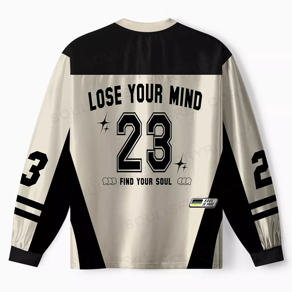 Personalized Lose Mind Long Sleeve Jersey
