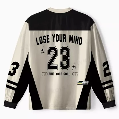 Personalized Lose Mind Long Sleeve Jersey