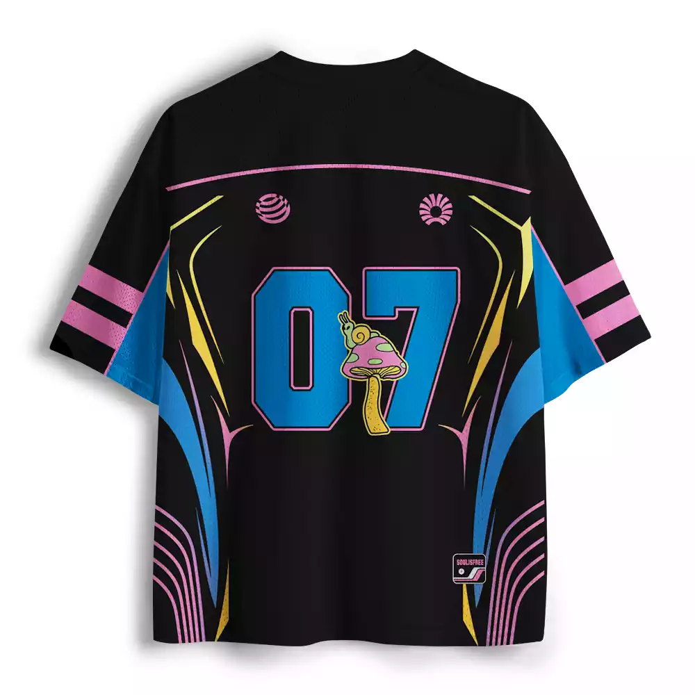 Personalized Mushroom World Mesh Jersey