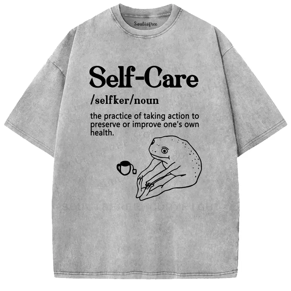 Self Care Washed T-shirt