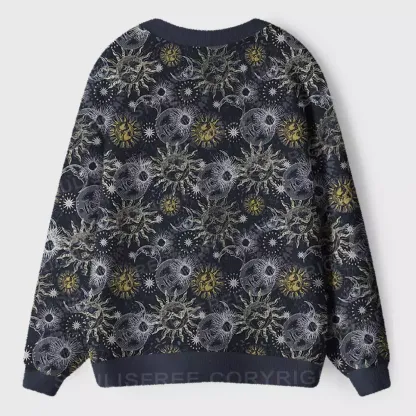 Celestial Awakening Ugly Cardigan Sweaters