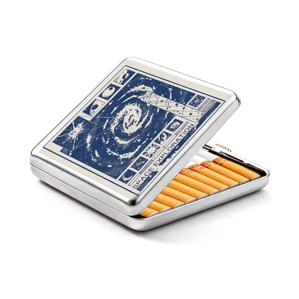 Soulisfree Space Exploration Metal Pocket Case