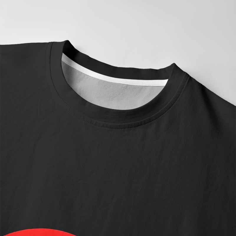 Soulisfree Synthwave Gradient Sunset Long Sleeve Cotton Tee