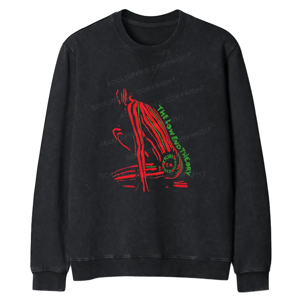 The Low End Theory Regular Fit Washed Sweatshirt