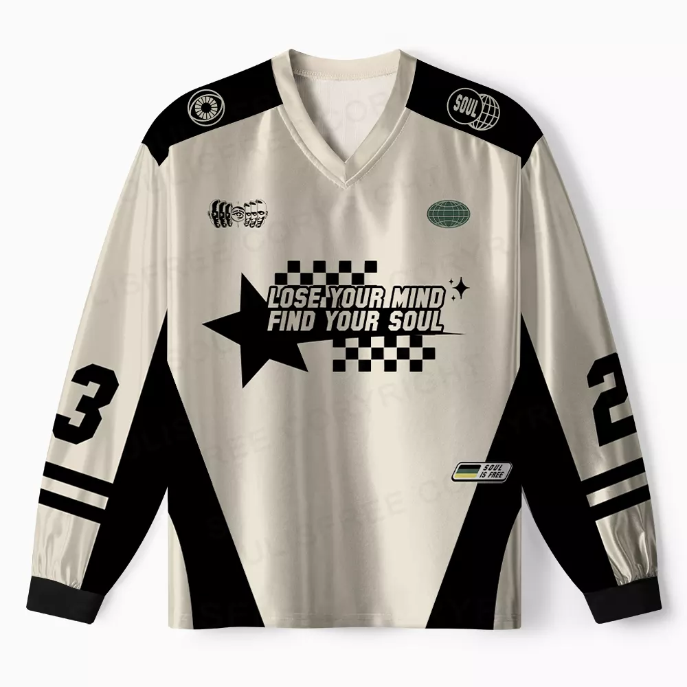 Personalized Lose Mind Long Sleeve Jersey