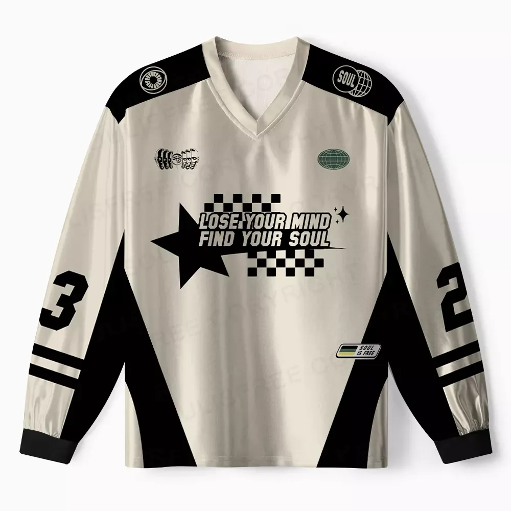 Personalized Lose Mind Long Sleeve Jersey