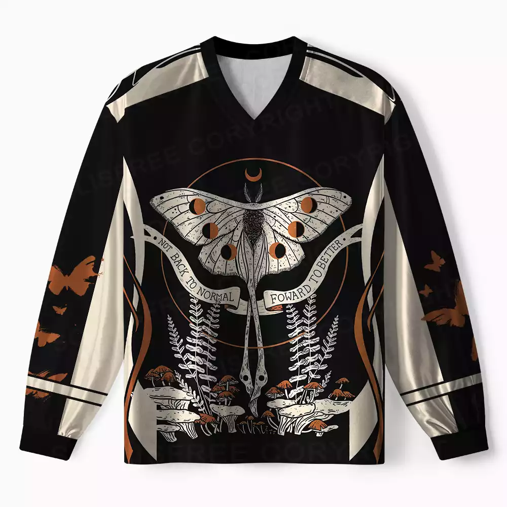 Gothic Moth Long Sleeve Jersey