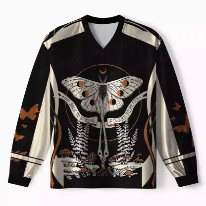 Gothic Moth Long Sleeve Jersey