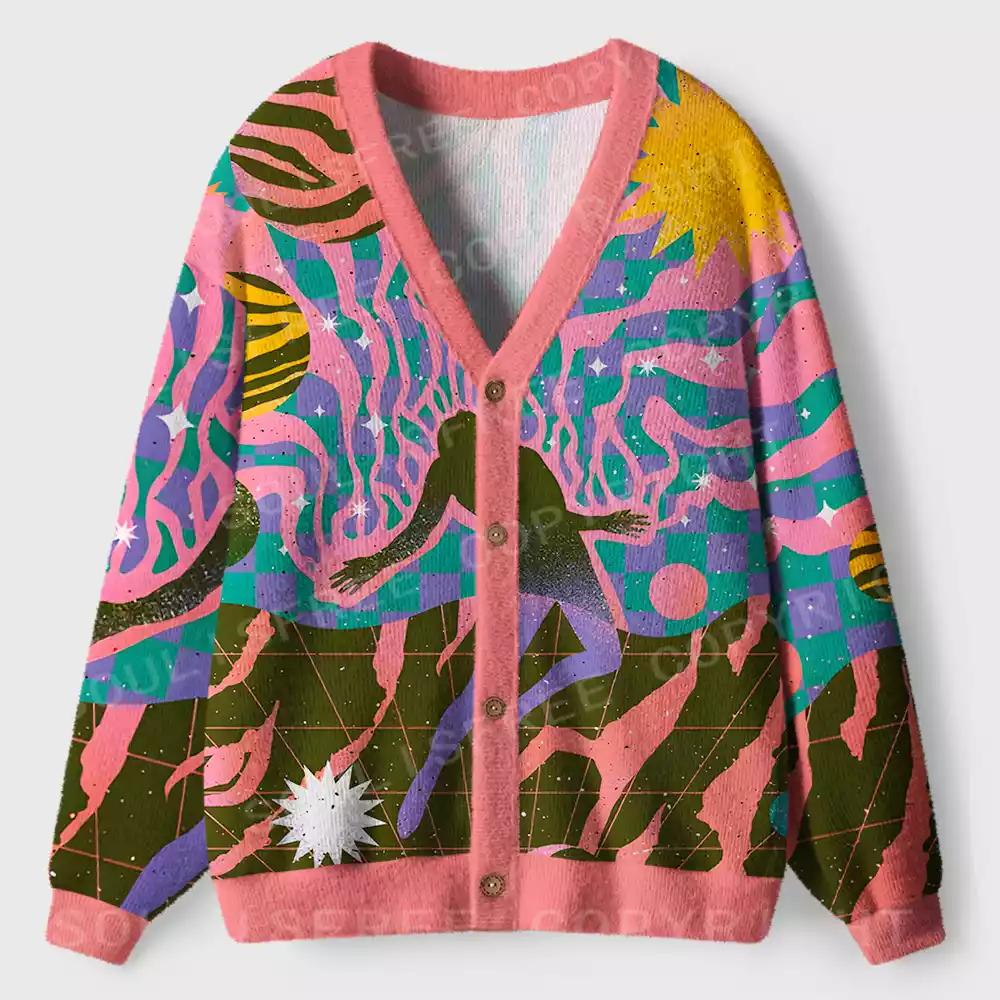 Dystopia Ugly Cardigan Sweaters